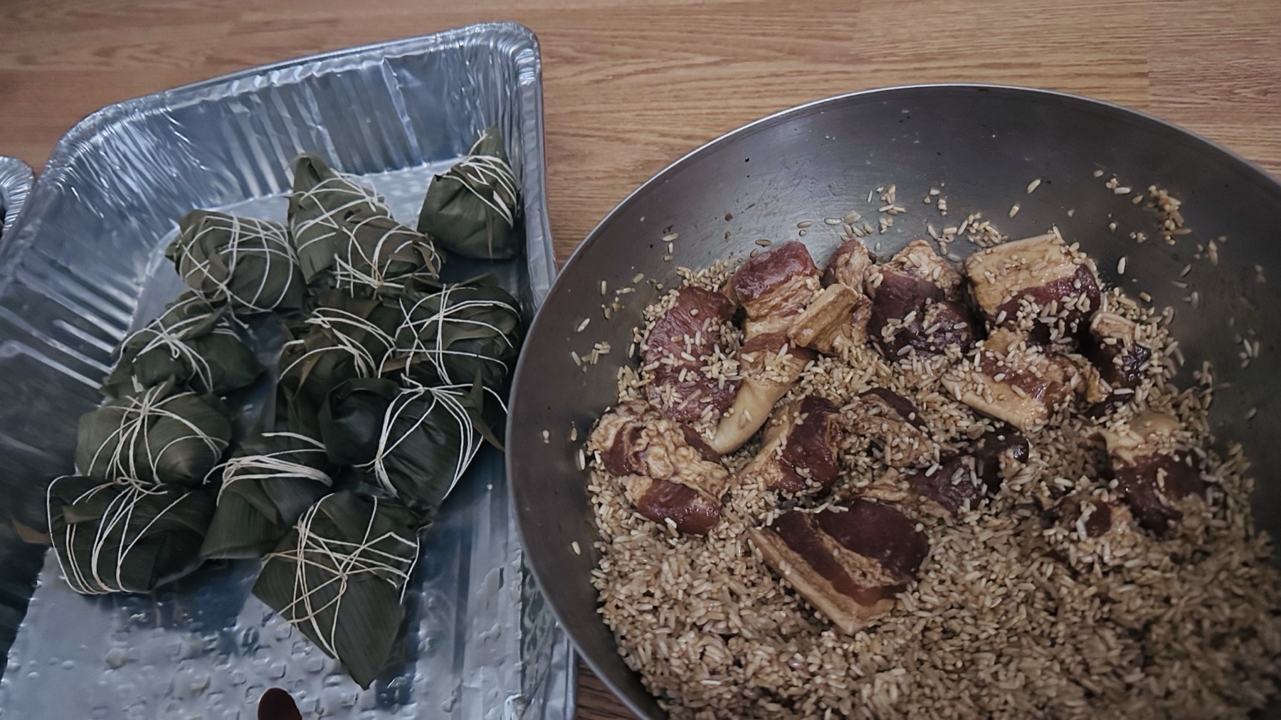 包粽子的步骤